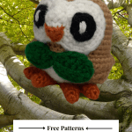 Crochet Rowlet Pokemon