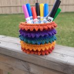 Picot Pencil Holder